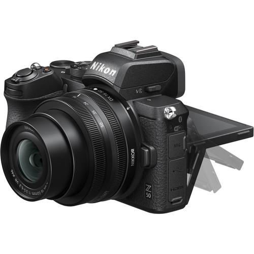 Nikon Z50 Front View Camera