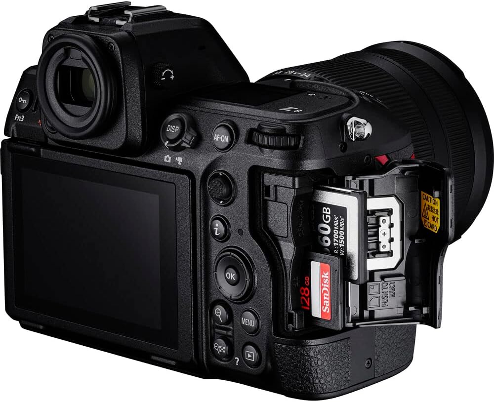 Nikon Z8 Back View Camera